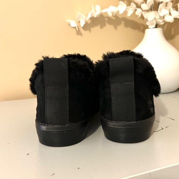 NEW! Timberland Skyla Bay Warm Lined Slip On Sneakers Black Suede Size 7 - Picture 5 of 14